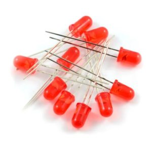 Dioda LED czerwona – 5mm