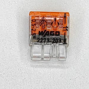 Szybkozłączka 3x 0,5-2,5mm2
transparentna/pomarańczowa