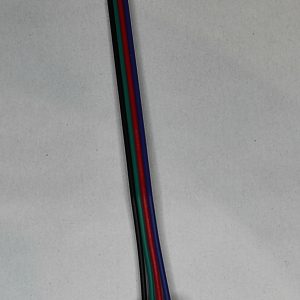 Złączka LED RGB 10mm jednostronna z przewodem