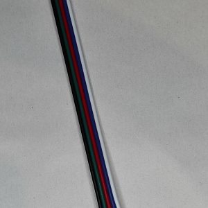 Złączka RGBW 12mm jednostronna z przewodem