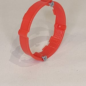 Pierścień dystansowy PK-60 12mm z wkrętami czerwony IP20